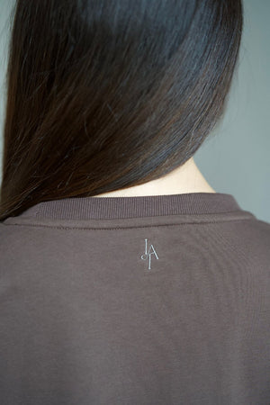 LIA Cozy Sweater - Choco - #abc