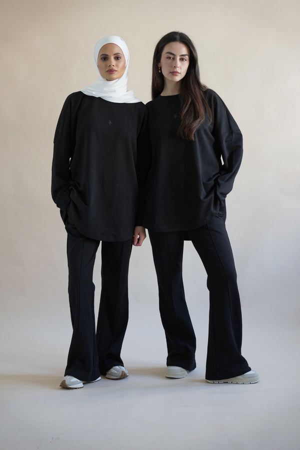 LIA Cozy Sweater - Black - #abc