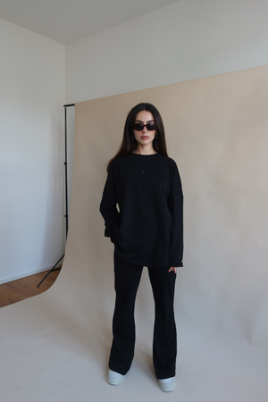 LIA Cozy Pants - Black - #abc