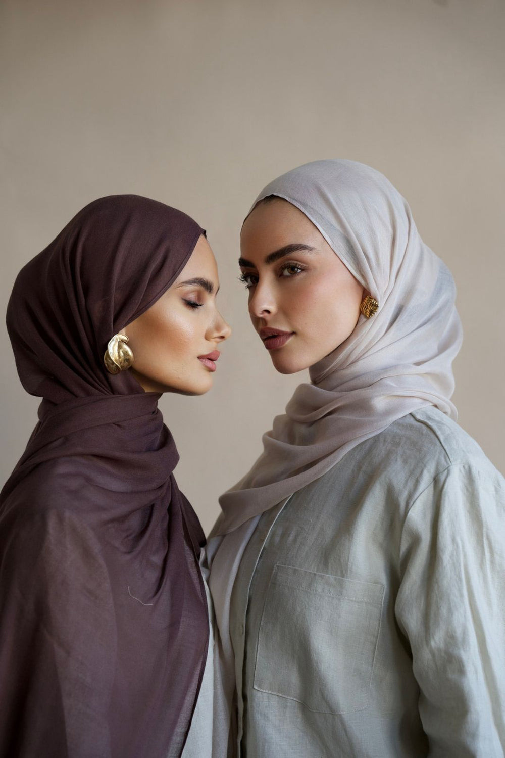 Modal Hijab "Powder"