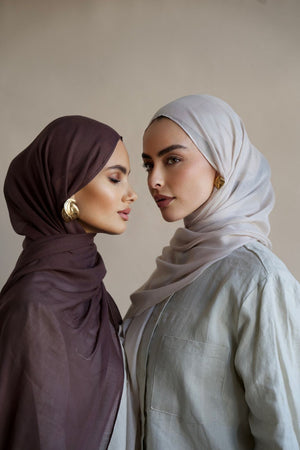 Modal Hijab "Powder"