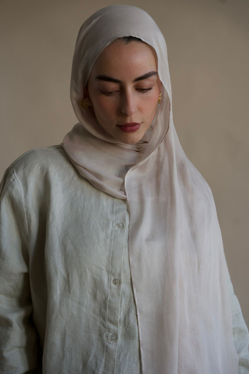Modal Hijab "Powder"