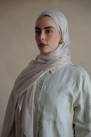 Modal Hijab "Powder"