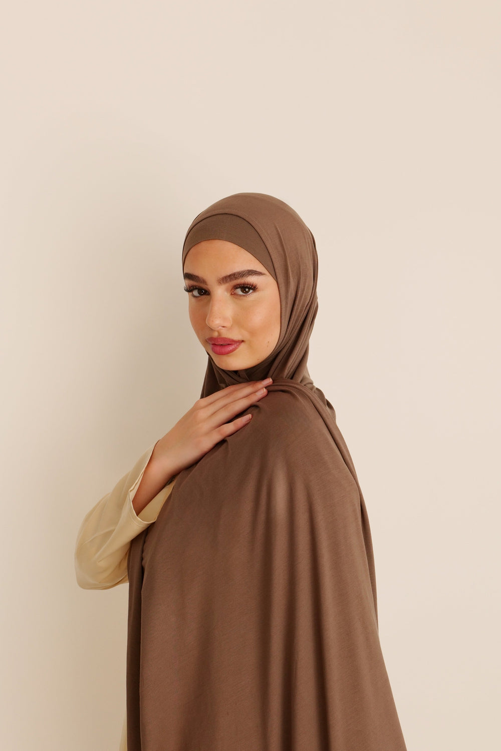 Bamboo Jersey Hijab