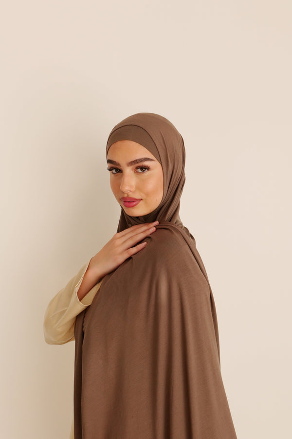 Bamboo Jersey Hijab