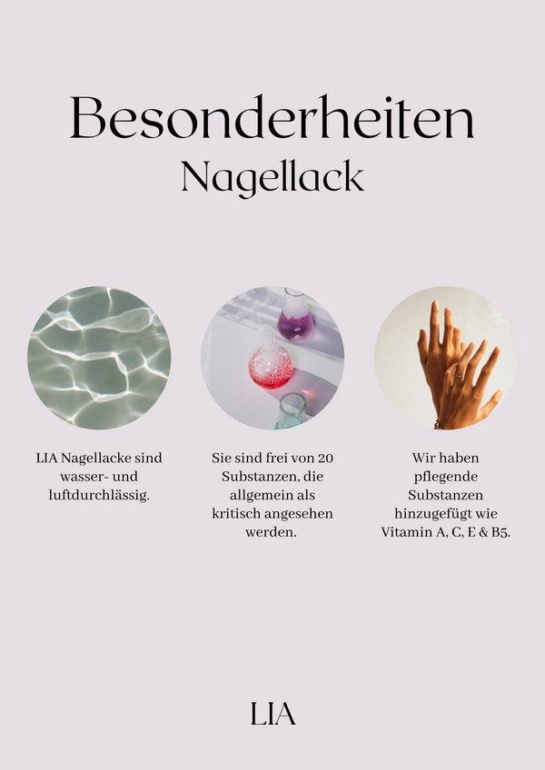 LIA Halal Nagellack "Blueberry"