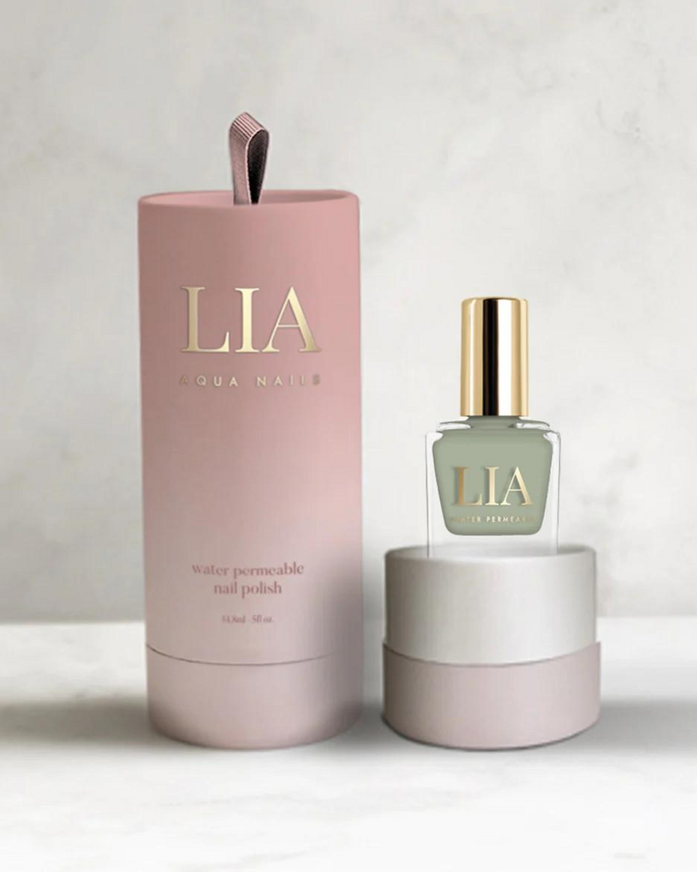 LIA Halal Nagellack "Avocado"