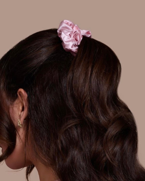 LIA Seidenhaargummi Rosa