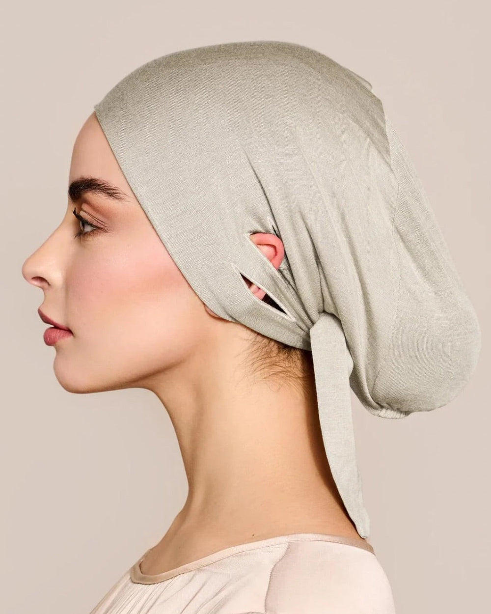 Untertuch Unterkopftuch Hijab Bone Off White