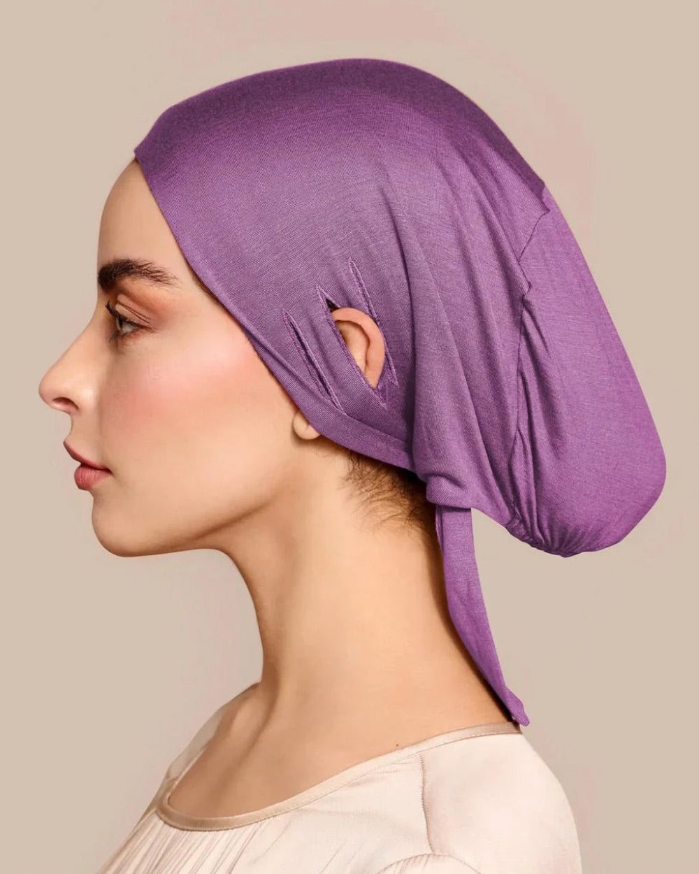 Untertuch Unterkopftuch Hijab Bone Orchid